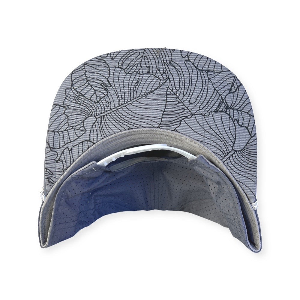 TOUR LIFE 5-PANEL SNAPBACK - COOL GREY