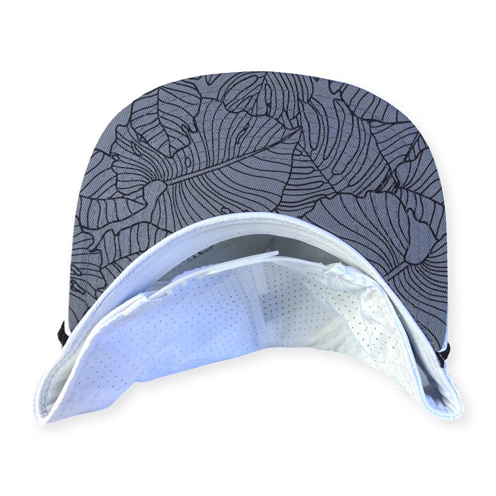 TOUR LIFE 5-PANEL SNAPBACK - WHITE