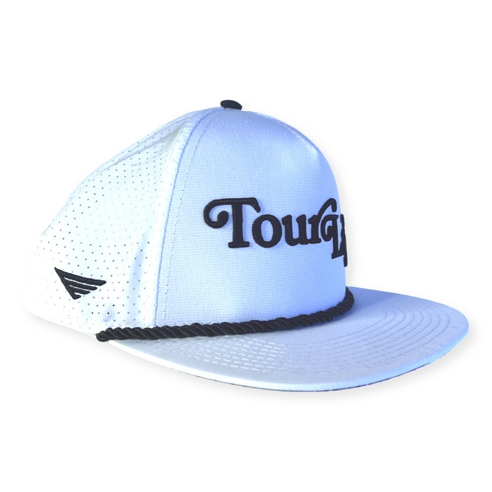 TOUR LIFE 5-PANEL SNAPBACK - WHITE