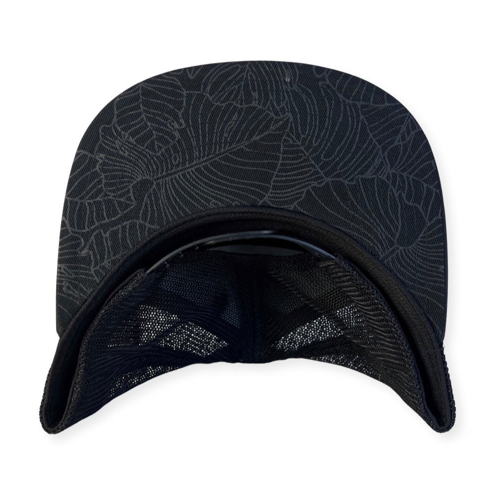 LOGO PATCH TRUCKER - BLACK