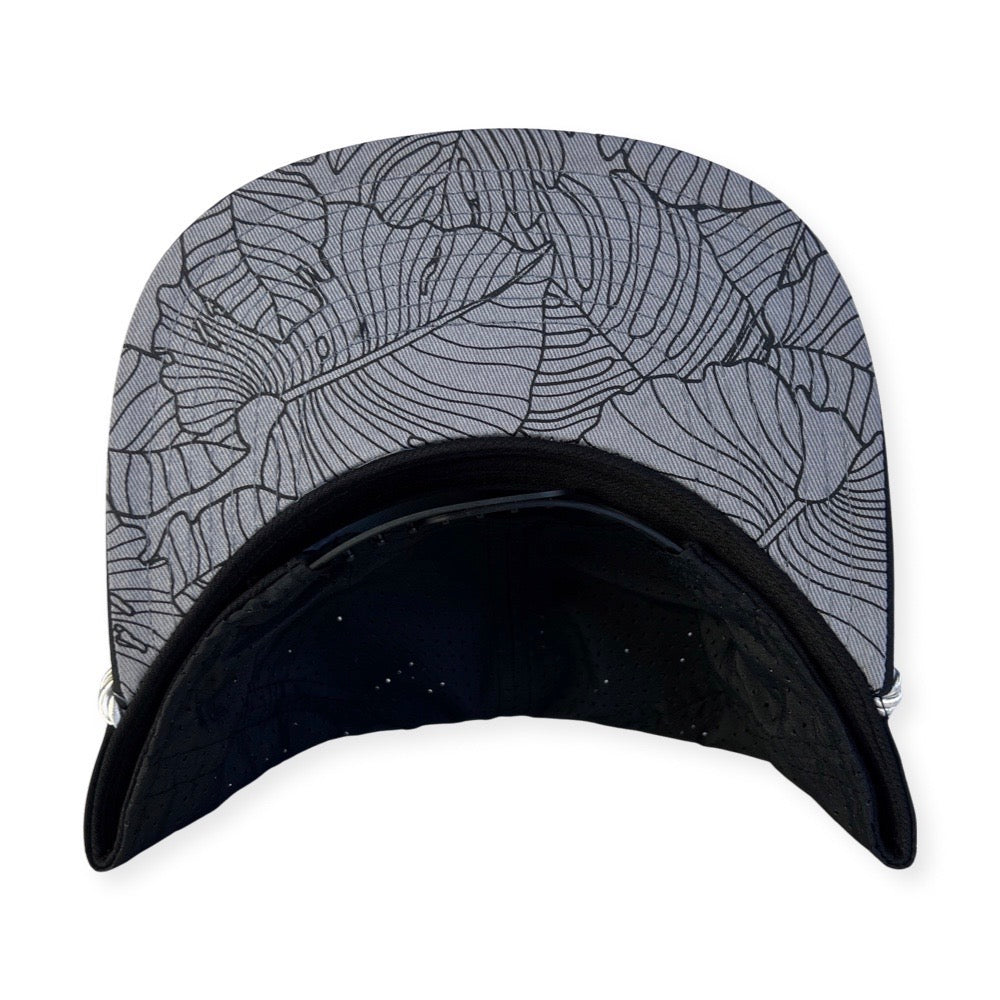 TOUR LIFE 5-PANEL SNAPBACK - BLACK