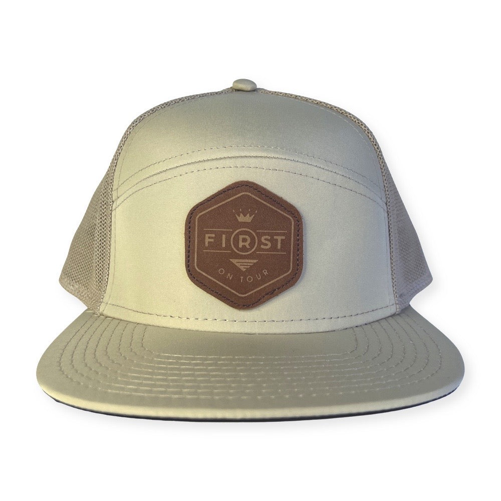 LOGO PATCH TRUCKER - SAND